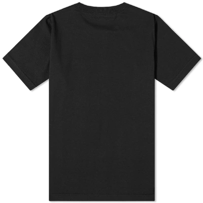 Shop Fdmtl Sashiko Logo Tee In Black