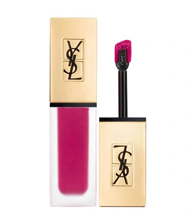 Shop Saint Laurent Tatouage Couture Liquid Matte Lip Stain  20 Pink S In 20 Pink Squad