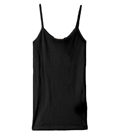 Shop Plays Well With Others Micro Rib Spaghetti Tank In Dominoes In Black
