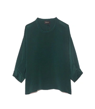 Shop Rachel Comey Fond Blouse In Forest Green