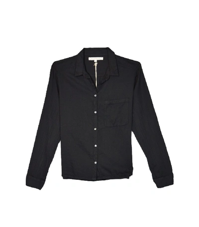Shop Xirena Blaine Shirt In Vintage Black