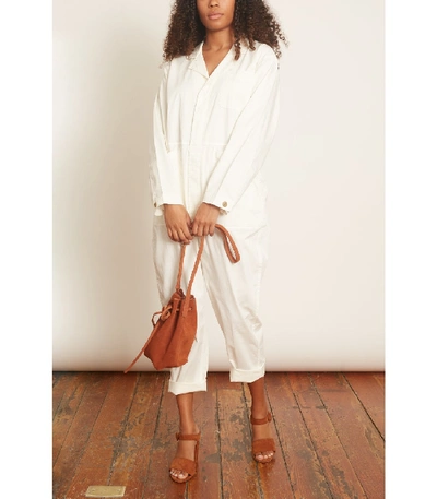 Shop Alex Mill Standard Jumpsuit In Natural In White