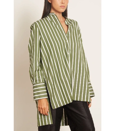 Shop Lara Krude Alma Shirt In Variation 1 In Green