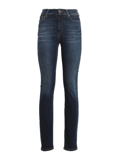 Shop Weekend Max Mara Patto Stretch Denim Skinny Jeans In Medium Wash