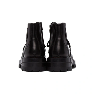 Shop Versace Black Alpine Boots In K41ot Black