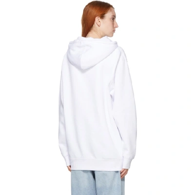 Shop Museum Of Peace And Quiet White 'natural' Hoodie