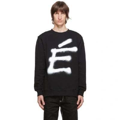 Shop Etudes Studio Etudes Black Story Big Accent Sweatshirt