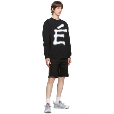 Shop Etudes Studio Etudes Black Story Big Accent Sweatshirt