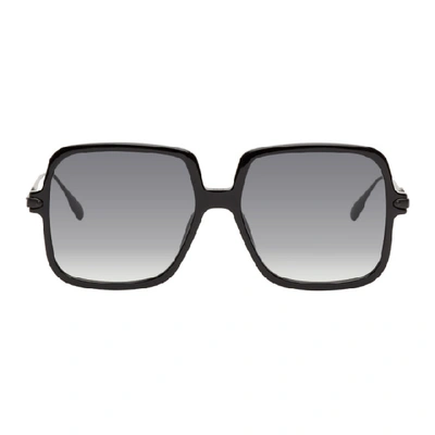 Shop Dior Black Link1 Sunglasses In 0807 Black