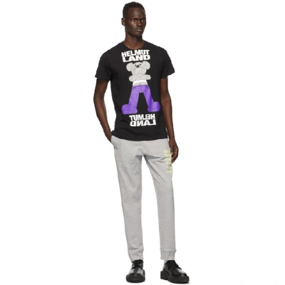 Shop Helmut Lang Black Helmut Land® Mascot Standard T-shirt