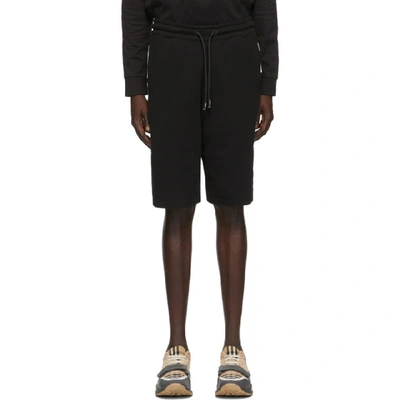 Shop Burberry Black Fawnley Shorts In Black A1189