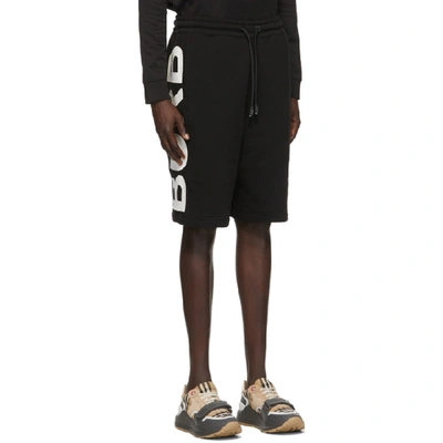 Shop Burberry Black Fawnley Shorts In Black A1189