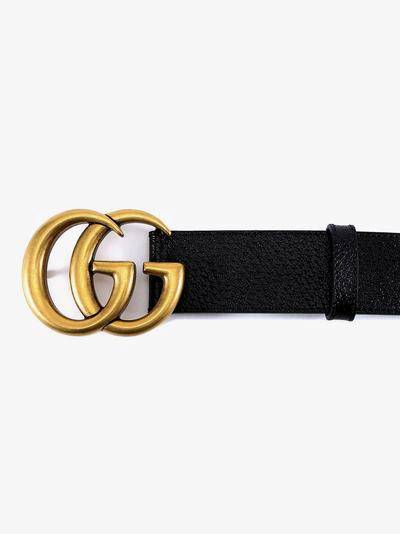 Shop Gucci Belt In Black