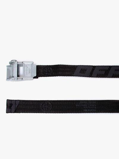 Shop Off-white Mini 2.0 Industrial Belt In Black