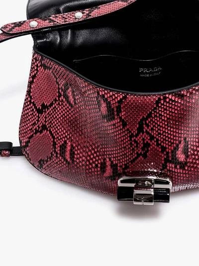 Shop Prada Shoulder Bag In Pink