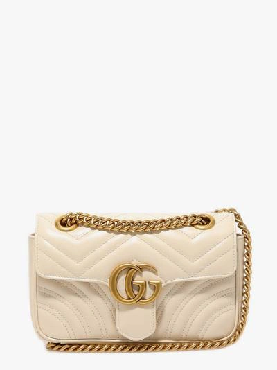 Shop Gucci Gg Marmont In White