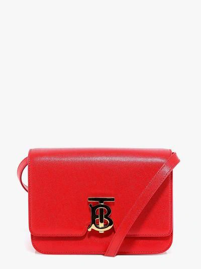 Shop Burberry Tb Bag In Red