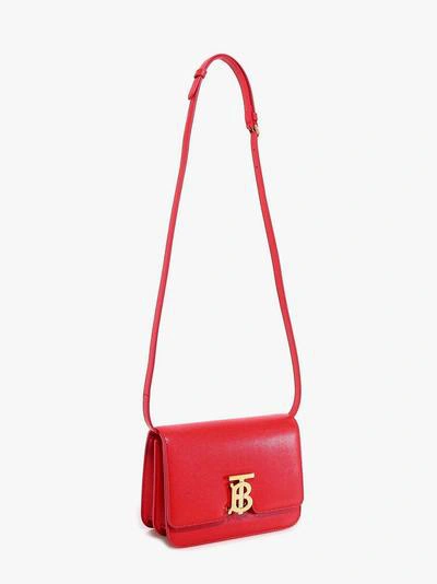 Shop Burberry Tb Bag In Red