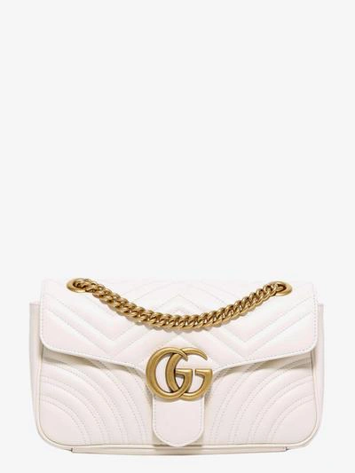 Shop Gucci Gg Marmont In White