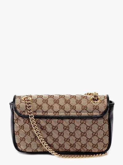 Shop Gucci Gg Marmont In Beige