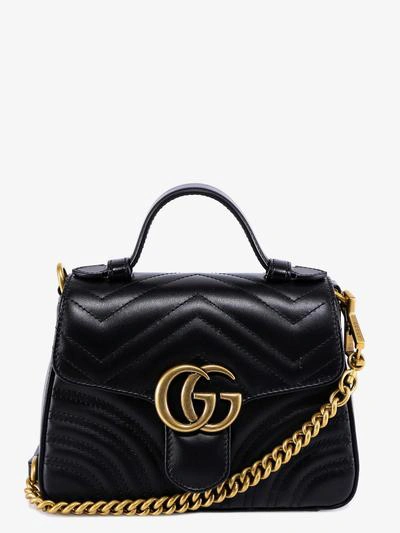Shop Gucci Gg Marmont 2.0 In Black
