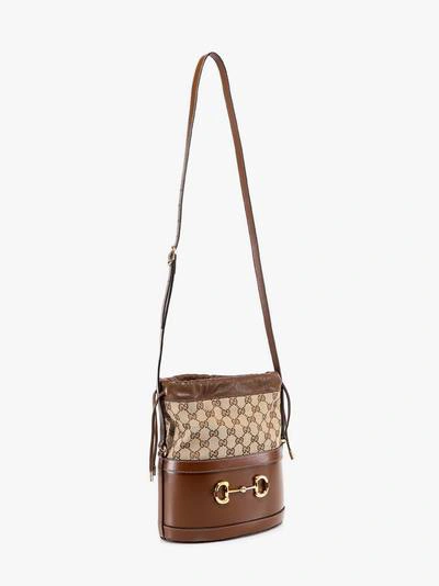 Shop Gucci Horsebit 1955 In Brown