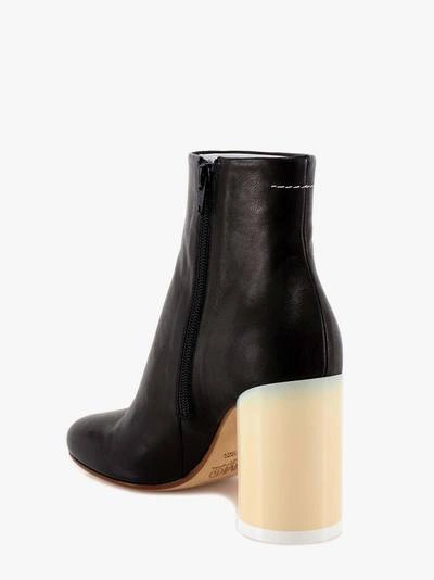 Shop Mm6 Maison Margiela Boots In Black