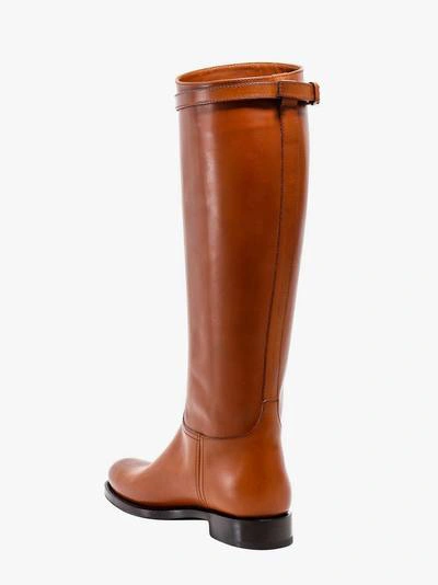 Shop Prada Boots In Brown