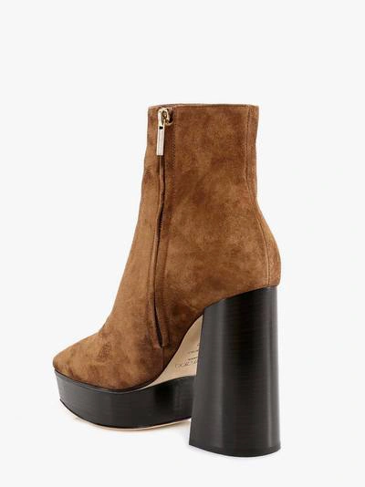 Shop Jimmy Choo Ankle Boots In Brown
