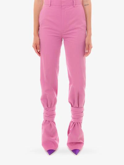 Shop Attico Trouser In Pink