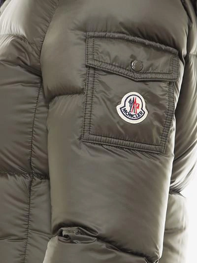 Shop Moncler Jacket In Green