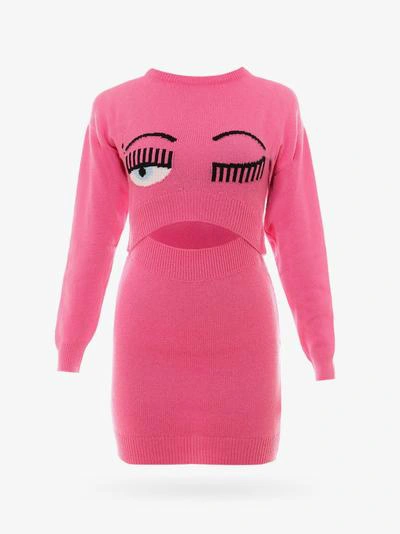 Shop Chiara Ferragni Dress In Pink