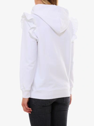 Shop Moschino Sweatshirt In White