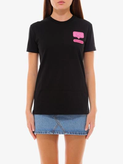 Shop Chiara Ferragni T-shirt In Black