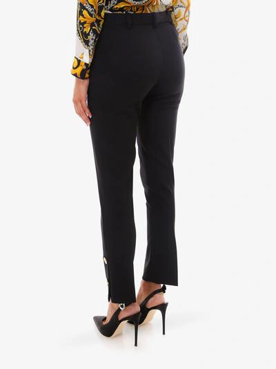 Shop Versace Trouser In Black