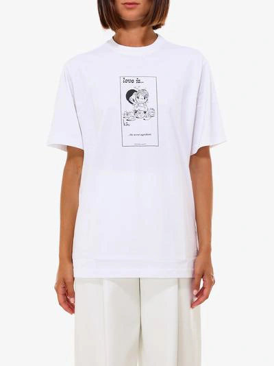 Shop Vetements T-shirt In White