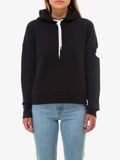 Shop Moncler Sweatshirt In Black