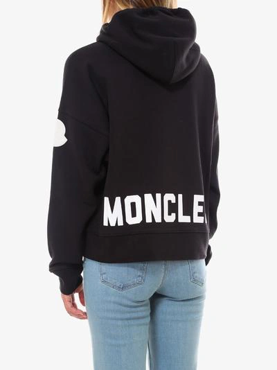 Shop Moncler Sweatshirt In Black