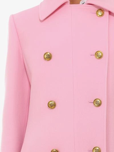 Shop Givenchy Coat In Pink