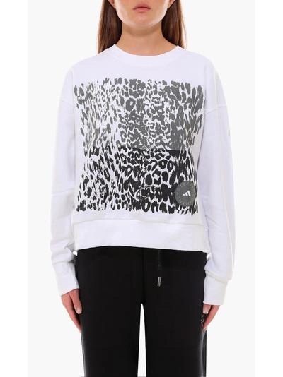 Shop Adidas By Stella Mccartney Sweatshirt In White