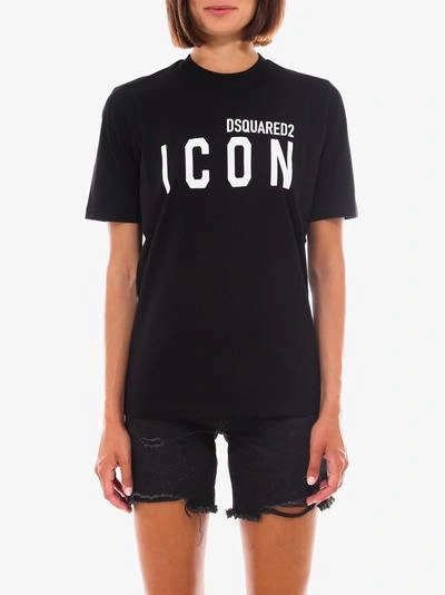 Shop Dsquared2 T-shirt In Black