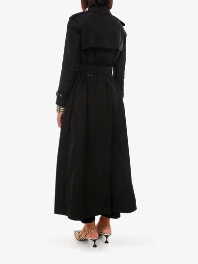 Shop Burberry Trench In Black