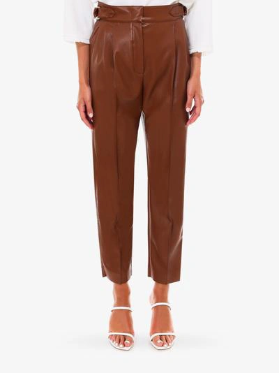 Shop Sportmax Code Trausers In Brown