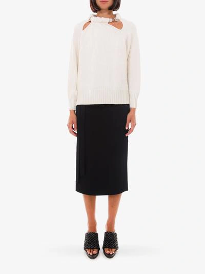 Shop Jil Sander Skirt In Black