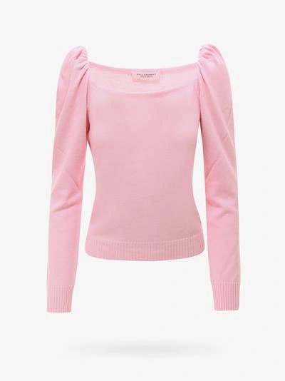 Shop Philosophy Di Lorenzo Serafini Sweater In Pink