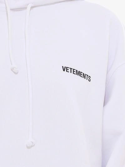 Shop Vetements Sweatshirt In White