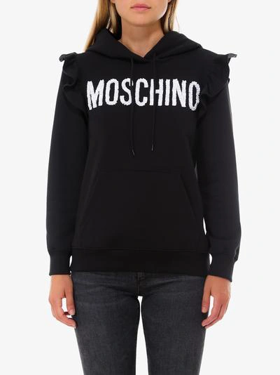 Shop Moschino Sweatshirt In Black