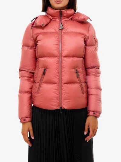 Shop Moncler Jacket In Pink