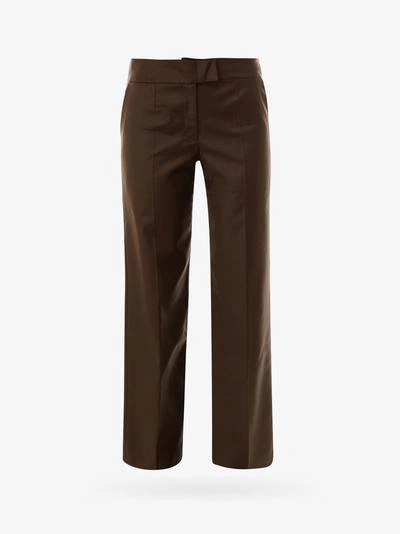 Shop Materiel Trouser In Brown