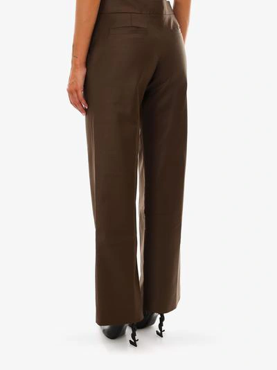 Shop Materiel Trouser In Brown